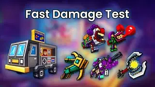 Traders Van - Fast Damage Test - Pixel Gun 3D