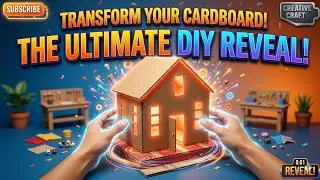 How to make a cardboard house easyly