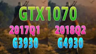 Celeron G3930 vs Celeron G4930 + GTX1070 Game Test