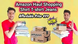 Amazon huge sale || Mens collections at affordable price  shirt T-shirt Jeans starting from 499₹