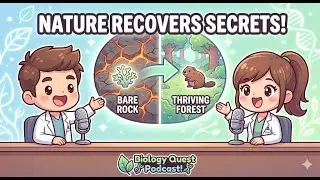 PODCAST MCAT  Biology 19: Ecological Succession - The Secret Life of Lichens