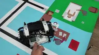 LEGO Mindstorms EV3 Odometry with WRO style 2 Wheeled Medium Motor Differential Drive (EV3-G)