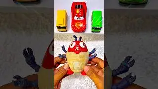 hunting for toys in a pile of styrofoam 49 #toys #funny #satisfying #unboxing #car