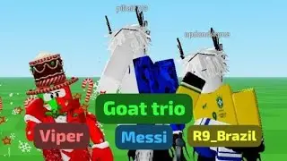 Goat trio with @fssviper 🥶 #collab #roblox #fyp #fifasupersoccer 