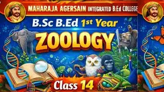 B.Sc B.Ed 1st year Zoology 24.01.26