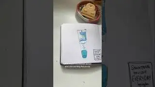 Day 21 of July self reflections challenge and today&rsquo;s prompt is to draw something you use everyday!