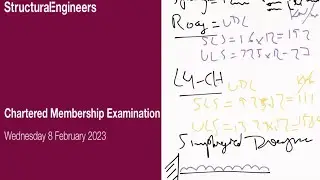 2023 IStructE Past Exam - Q4 - 2C - Part 2 Roof Truss