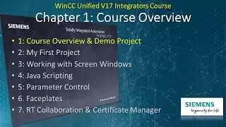 WinCC Unified V17 # 1:  The Demo Project You'll Build! ⚙️💻Learn SCADA Programming #WinCCGURU