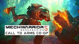 MechWarrior 5 Co-Op | Call to Arms DLC | Melee Weapons MAYHEM!