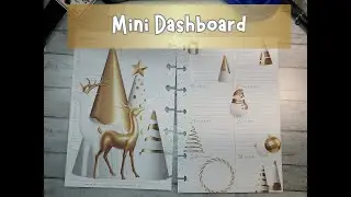 Plan with Me / Mini Dashboard / Happy Planner