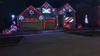 2022 Holly Jolly Christmas Pixel Light Show
