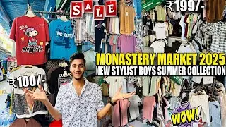 Monastery Market Delhi | Stylist Boys Summer Collection 2025🤯 | Best Market In Delhi For Boys