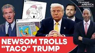 California's Newsom Trolls Trump, Vance With Memes, Nicknames, Online Jabs | Firstpost America
