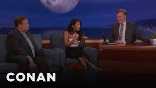 Ally Maki And Andy Richter Bonded Over King Crab | CONAN on TBS