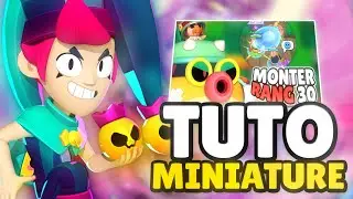 FAIRE une MINIATURE BRAWL STARS sur MOBILE en 2025 ! Tuto Minia Brawl Stars