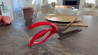 Dreamfarm Scizza 2 In 1 Easy Ergonomic Pizza Scissors with Stainless Steel Pizza Cutter Blades Revie