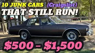 SAMOCHODY PROJEKTOWE ZA 500&ndash;1500 USD Z CRAIGSLIST!