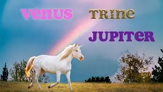 💗💕 Venus Trine Jupiter 🌈 🦄 the Luckiest 🍀 Transit for Manifesting your Heart's Desire!