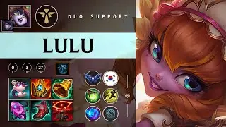 Lulu Support vs Rakan - KR Diamond Patch 26.02