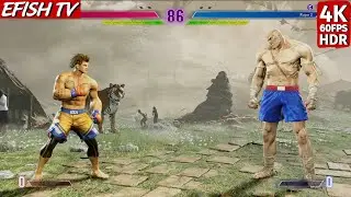 Luke vs Sagat (Hardest AI) - Street Fighter 6