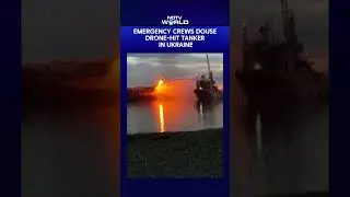 Drone Strike Hits Turkish Tanker At Ukraine's Izmail Port, Sparking Fire And Romanian Evacuations