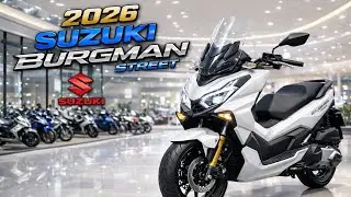 Обзор скутера Suzuki Burgman Street 2026 года: самый стильный и комфортный скутер для дорог Филип...