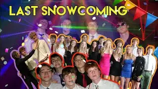 Last Snowcoming | Winter Formal | Basketball Game | vlog | High School |
