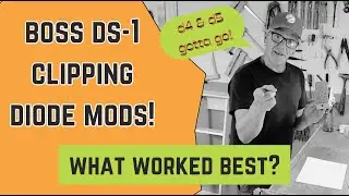 Boss DS-1 Distortion: Easy Clipping Diode Mods!