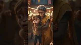 Baby monkey and his mother's emotional heart touching story🫡😭 #shorts #youtubeshorts #viral #monkey