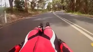 Street Luge Racer Plans 311mph World Record Run