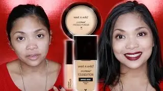 Wet n Wild PhotoFocus Foundation | Pressed Powder and Concealer | Worth The Hype? | Tina Czarina