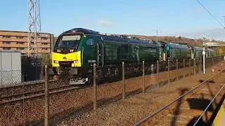 CLASS 93005   93009  93004  93006   DONCASTER WEST YARD/ WORKSOP DOWN YARD 