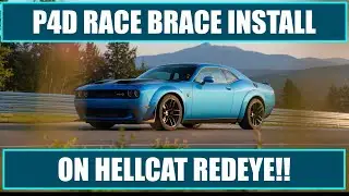 Установка гоночной скобы на Hellcat Redeye от Per4Mance Development!!