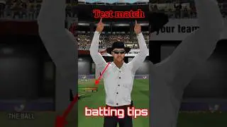 wcc2 test match batting tips gameplay#cricket#pakvsindia#shorts