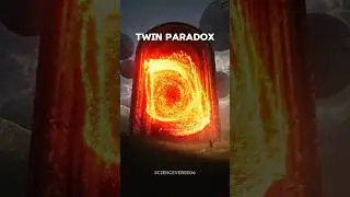 Twin Paradox || #science #space #paradox #shorts