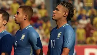 FIFA 18: Romania vs Brazil