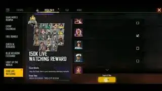 Free fire New FFCS event rewards || Wokong character || Level 8 card || New let's go emote || Claim.