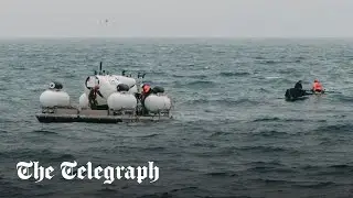 Live: Missing Titanic submersible search efforts update from US Coast Guard