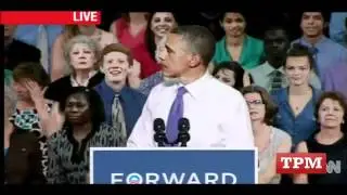 Obama Lampoons Romney Camp On Outsourcing/Offshoring