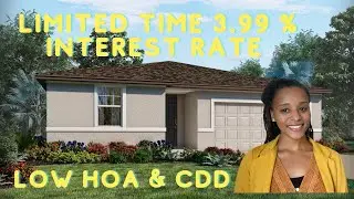 Limited Time 3.99% Interest Rate | Haines City New Construction | Low HOA & CDD |