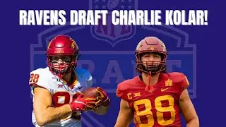 Baltimore Ravens Draft TE Charlie Kolar