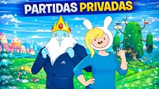 ⚡HORA DE AVENTURAS X FORTNITE PARTIDAS PRIVADAS EN DIRECTO Y BATALLA DE OUTFITS!