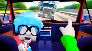 Driving Blind While My Friend Yells Directions