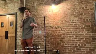 Jordan Fried Stand-Up Comedy November 4th, 2022 at Drowned Lands Brewery in Warwick, NY