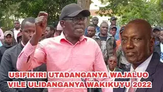 WACHA KUTULALAMIKIA KILA SIKU KUHUSU OPPOSITION,WE KNOW YOUR COMNASHIP HAKUNA KITU UTATUDANGANYA!