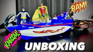 Unboxing The Mcfarlane Toys Batman 1966 Batboat