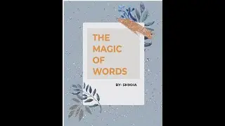The Magic of WORDS(intro)