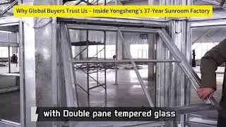 China Yongsheng Greenhouse Factory. #greenhouse #sunroom #garden #planting #conservatory #