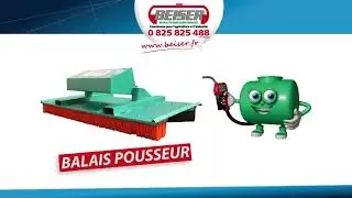 D&eacute;monstration Balai Pousseur🚜| BEISER ENVIRONNEMENT