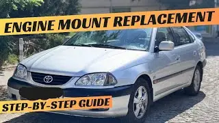 Замена правой опоры двигателя Toyota Avensis T220 2.0 D-4D 1CD-FTV